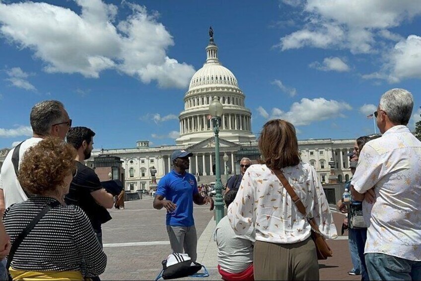 Guided Capitol Hill Walk with US Capitol & Library of Congress