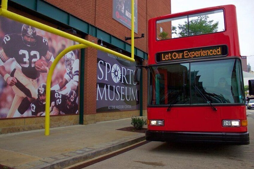 Double Decker Bus at the Heinz History Center