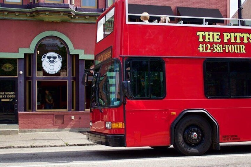 Tour through Southside on our double decker bus!