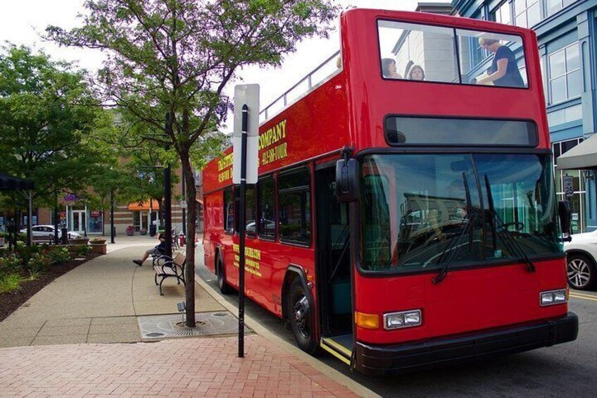 JUST THE TOUR - An open top Double Decker Bus Sightseeing Tour of Pittsburgh.