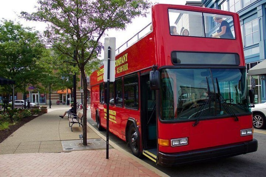 JUST THE TOUR - An open top Double Decker Bus Sightseeing Tour of Pittsburgh.
