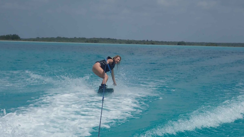 Picture 2 for Activity Bacalar: 1 Hour Wakeboard in a Jet Ski