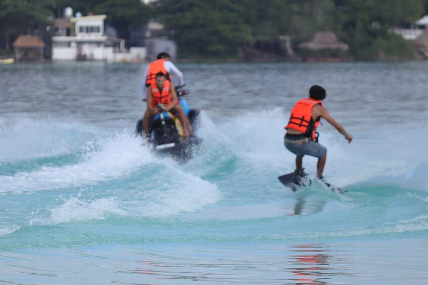 Picture 3 for Activity Bacalar: 1 Hour Wakeboard in a Jet Ski