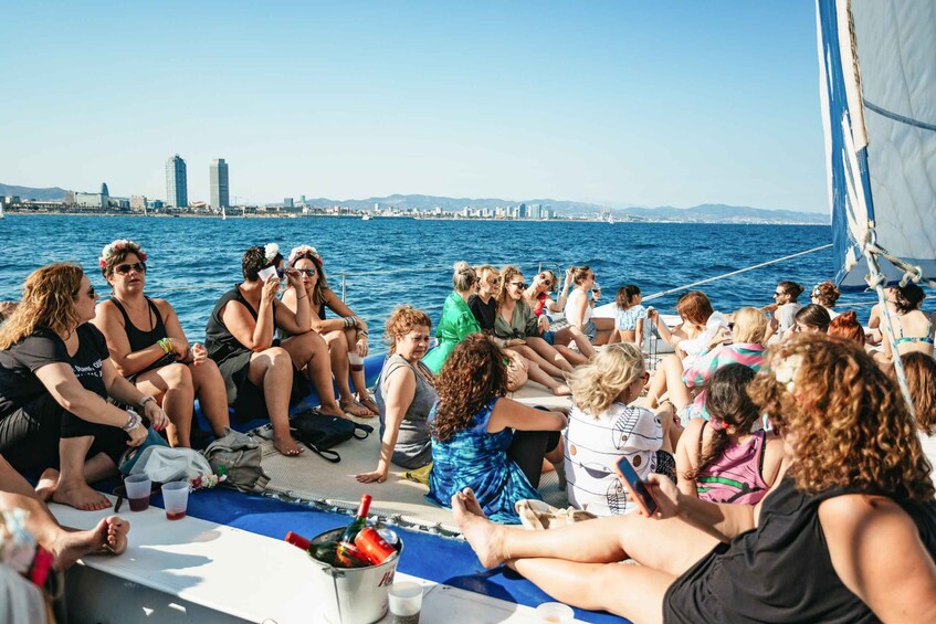 Picture 11 for Activity Barcelona: Sunset Catamaran Cruise with Live Music