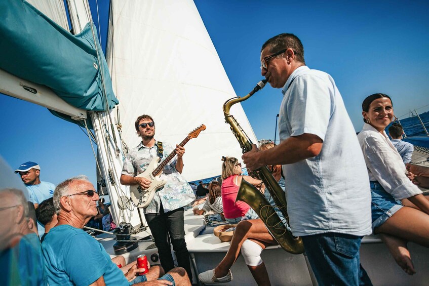 Picture 10 for Activity Barcelona: Sunset Catamaran Cruise with Live Music