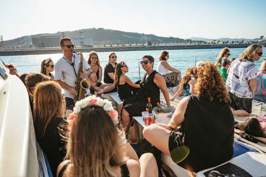 Picture 13 for Activity Barcelona: Sunset Catamaran Cruise with Live Music