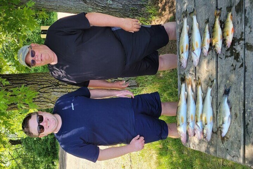 Guided Fishing adventures in Castle Rock Lake