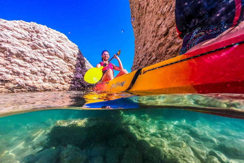 Picture 13 for Activity From Metajna/Novalja: Pag Bay Guided Sea Kayaking Tour