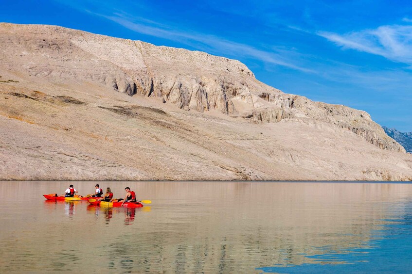 Picture 4 for Activity From Metajna/Novalja: Pag Bay Guided Sea Kayaking Tour