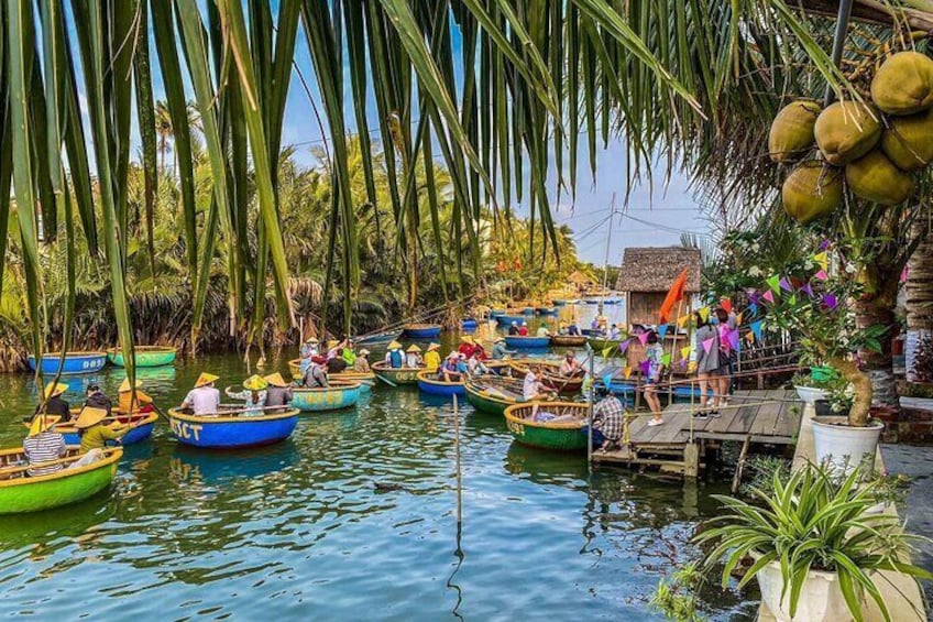 Hoi An Basket Boat Ride in the Water Coconut forest