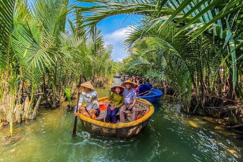 Hoi An Basket Boat Ride in the Water Coconut forest