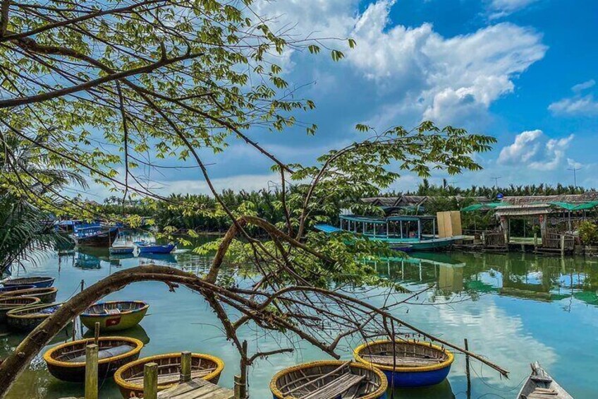 Hoi An Basket Boat Ride in the Water Coconut forest