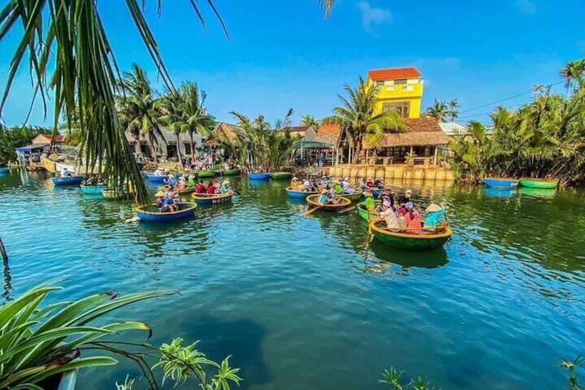 Hoi An Basket Boat Ride in the Water Coconut forest