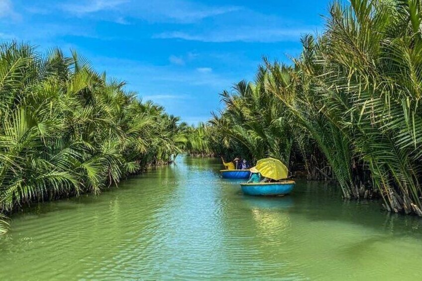 Hoi An Basket Boat Ride in the Water Coconut forest