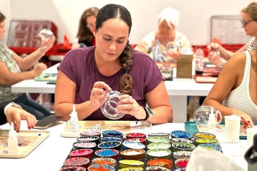 Mosaic Lamp Workshop in Melbourne