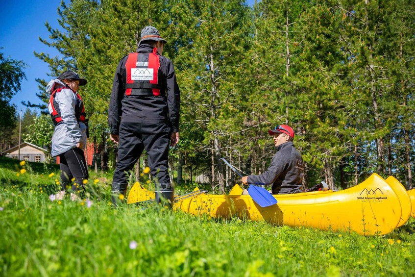 Picture 9 for Activity Rovaniemi: Authentic Reindeer Farm & Canoeing