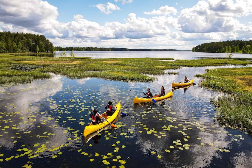 Rovaniemi: Authentic Reindeer Farm & Canoeing