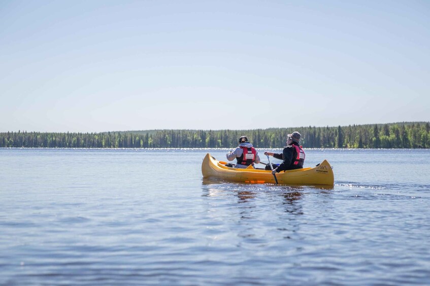 Picture 9 for Activity Rovaniemi: Authentic Reindeer Farm & Canoeing