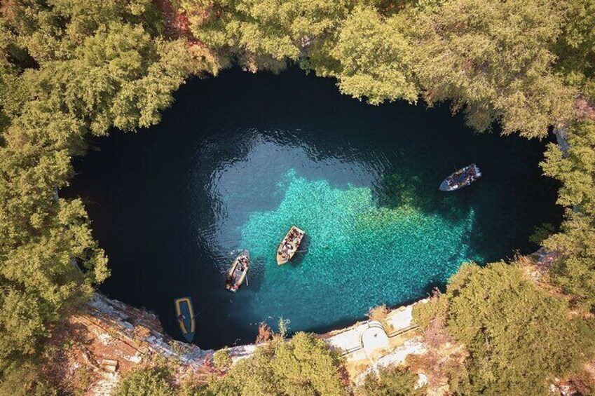 Melissani Cave