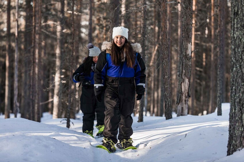 Picture 6 for Activity From Rovaniemi: Snowshoeing and Ice Fishing Tour