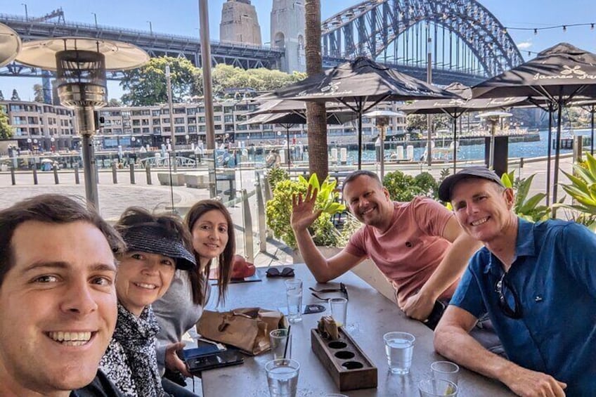 End your tour with a craft beer at a brewery with views of the Sydney Harbour Bridge