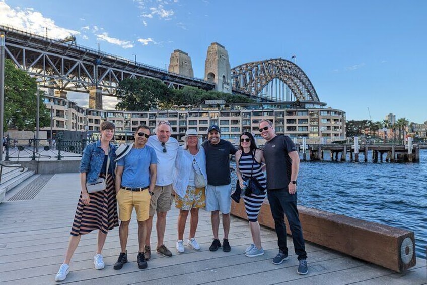 Finish with a view of the Sydney Harbour Bridge and Opera House