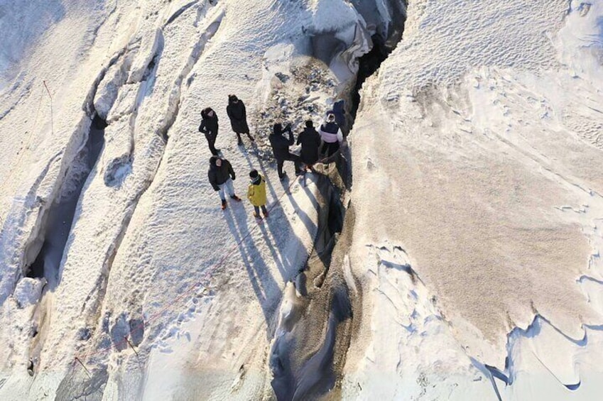 Hidden Gem on Langjökull Glacier 