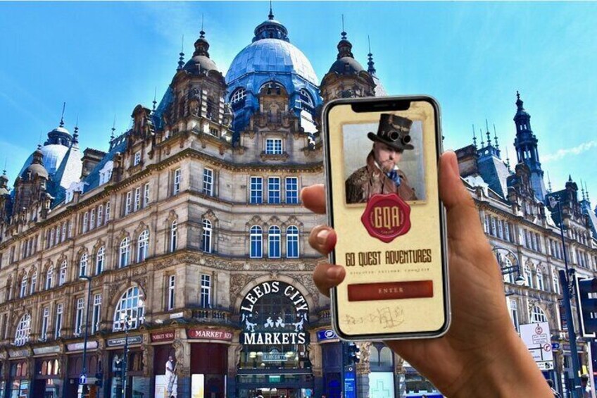 Leeds Self Guided Sightseeing Tour and Interactive Treasure Hunt