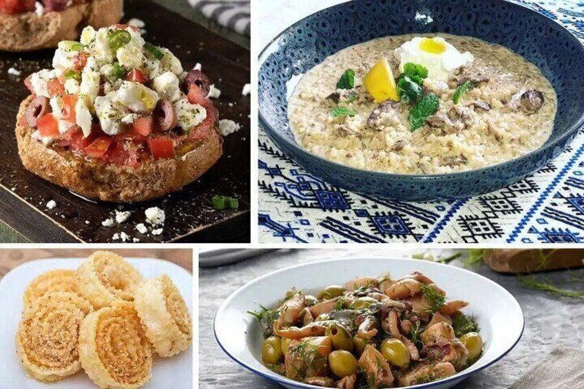Cretan Cooking Class at Archanes Village with transfer & Lunch
