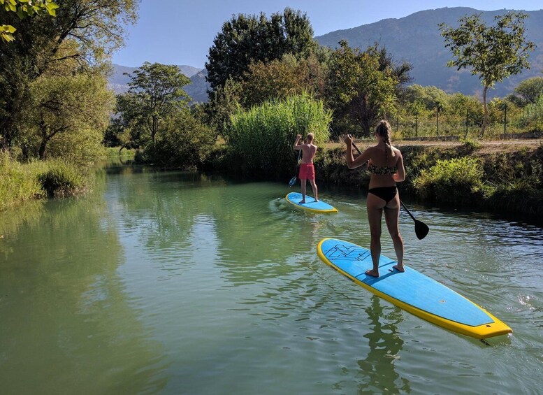 Picture 5 for Activity Split: Adriatic Sea and River Stand-Up Paddleboard Tour