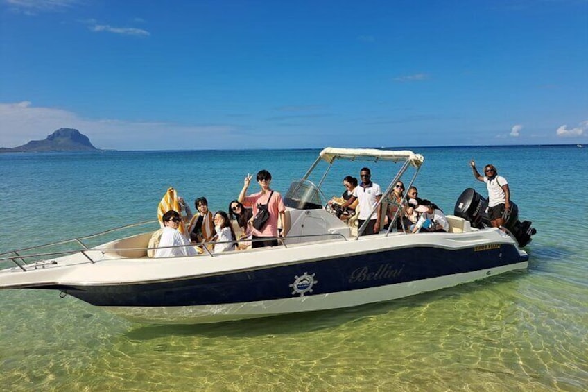 Our speedboat 