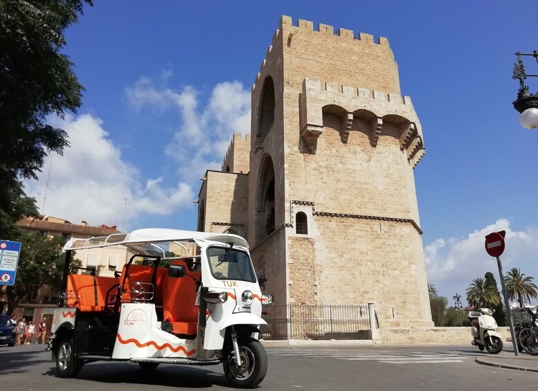 Valencia: Tuk Tuk Historical Tour