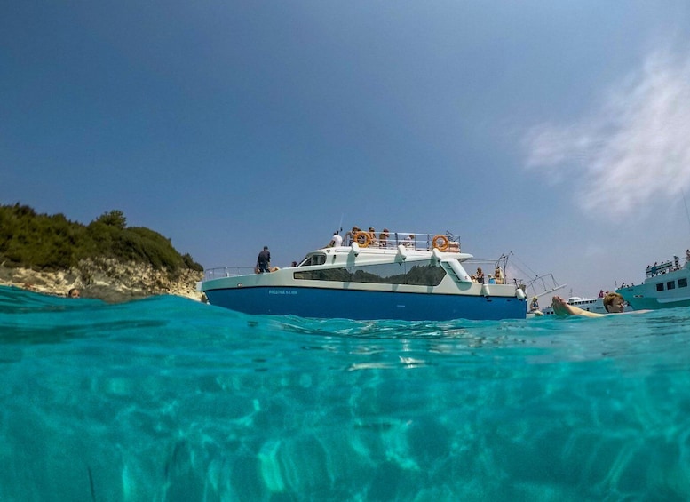 Picture 2 for Activity From Lefkimmi: Paxos, Antipaxos & Blue Caves with Speedboat