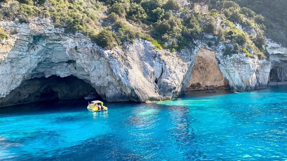 Picture 5 for Activity From Lefkimmi: Paxos, Antipaxos & Blue Caves Speedboat Tour