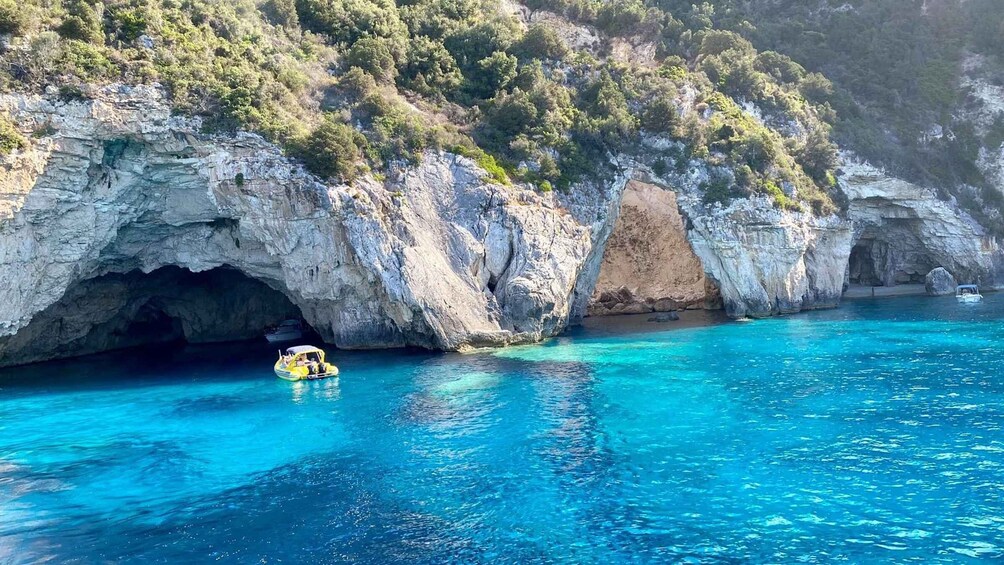 Picture 5 for Activity From Lefkimmi: Paxos, Antipaxos & Blue Caves Speedboat Tour