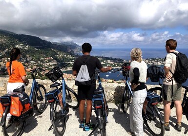 Nice och dess panoramiska omgivningar på elcykel