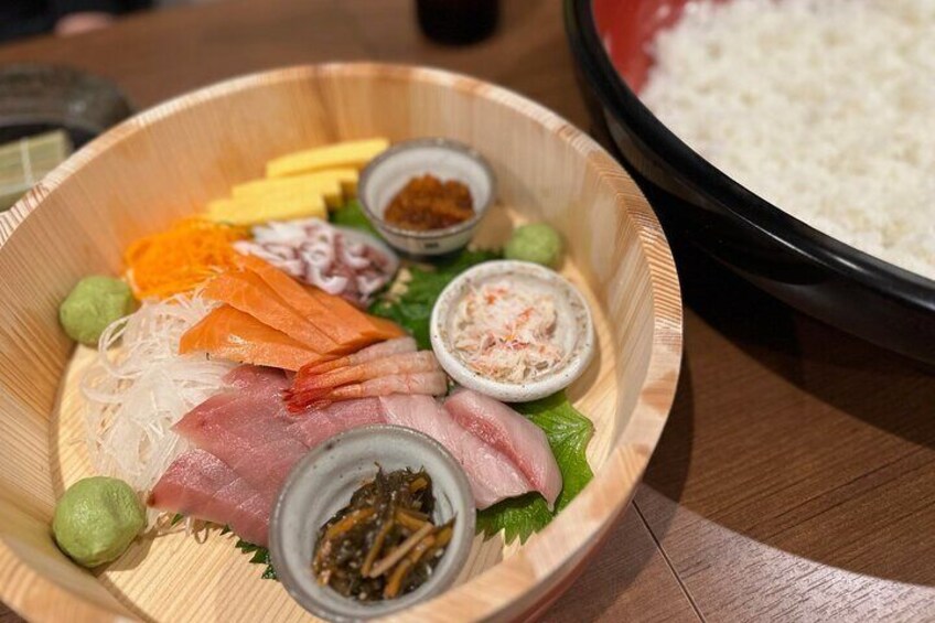 Japanese food experience using Hokkaido ingredients [Hand-rolled sushi experience] You can easily do it with 2 people or more! !