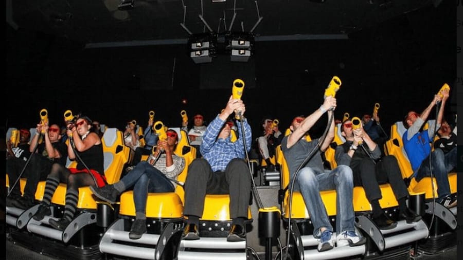 Orlando: 7-D Dark Ride Entry Ticket