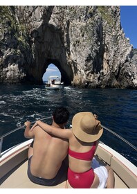 Från Positano: Privat dagsutflykt till Capri med båt och skeppare