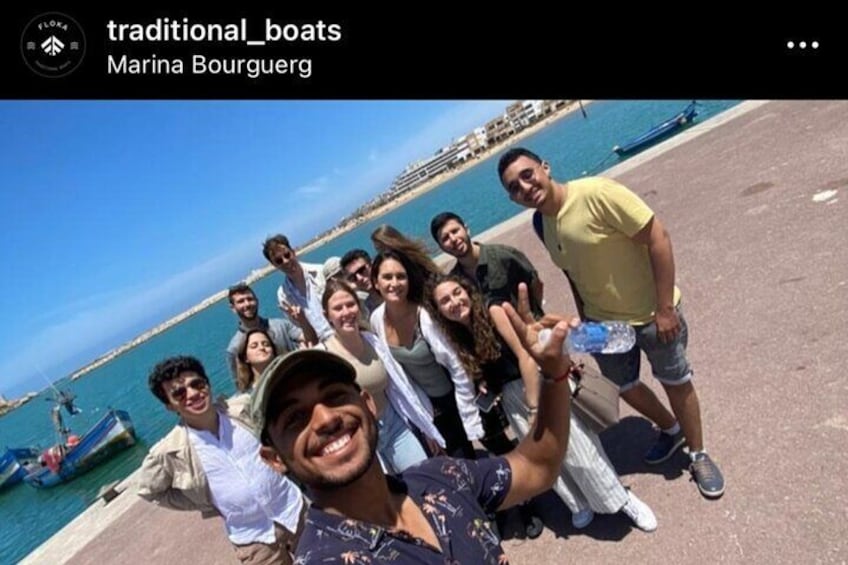 Private Boat Tour of the Bouregreg River, a Traditional Boat