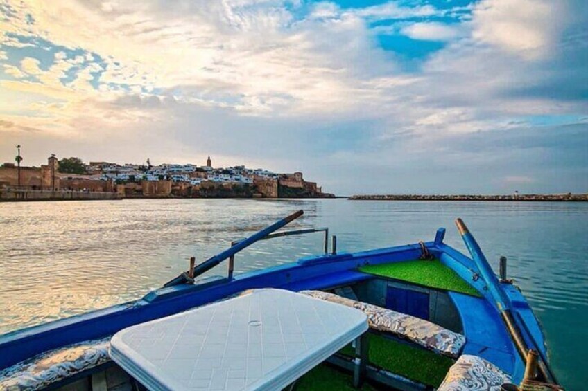 Private Boat Tour of the Bouregreg River, a Traditional Boat