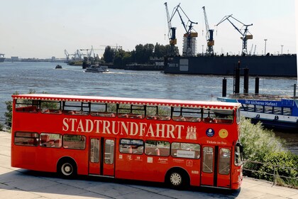 Ontdek Hamburg: Bustour met haven & Alster See Cruise