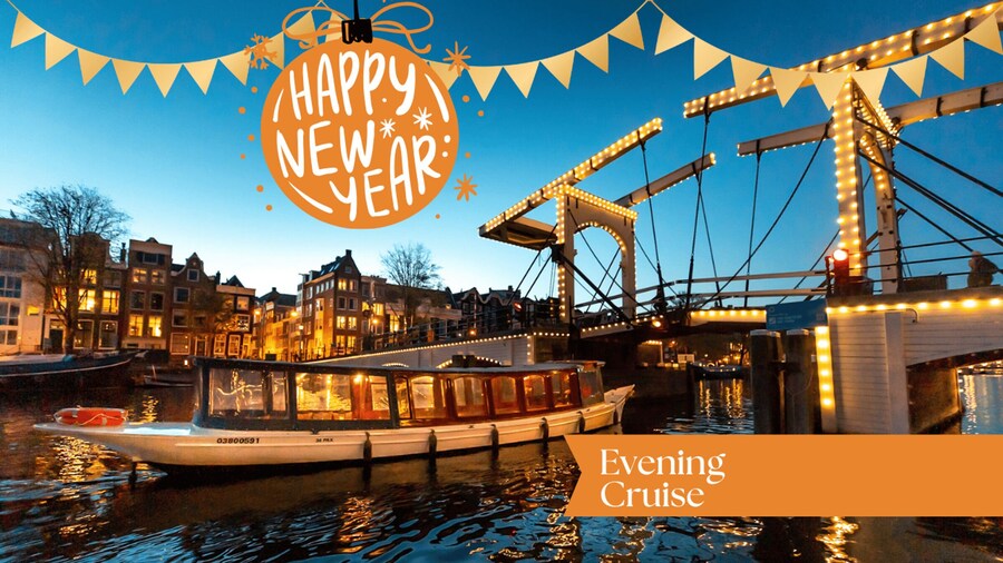 Amsterdam: Evening Guided Cruise with