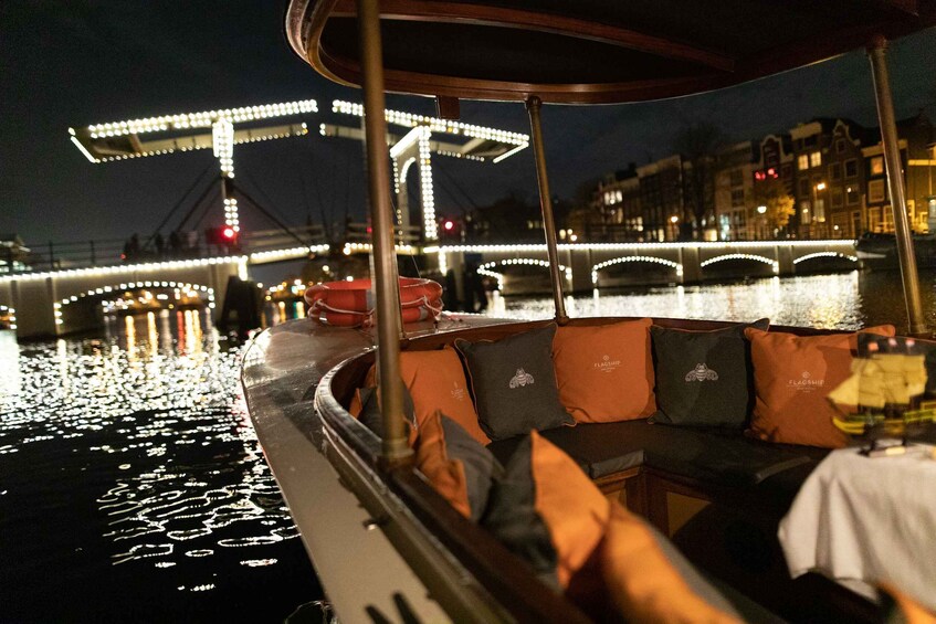 Picture 5 for Activity Amsterdam: Evening Guided Cruise with (Open) Bar on Board