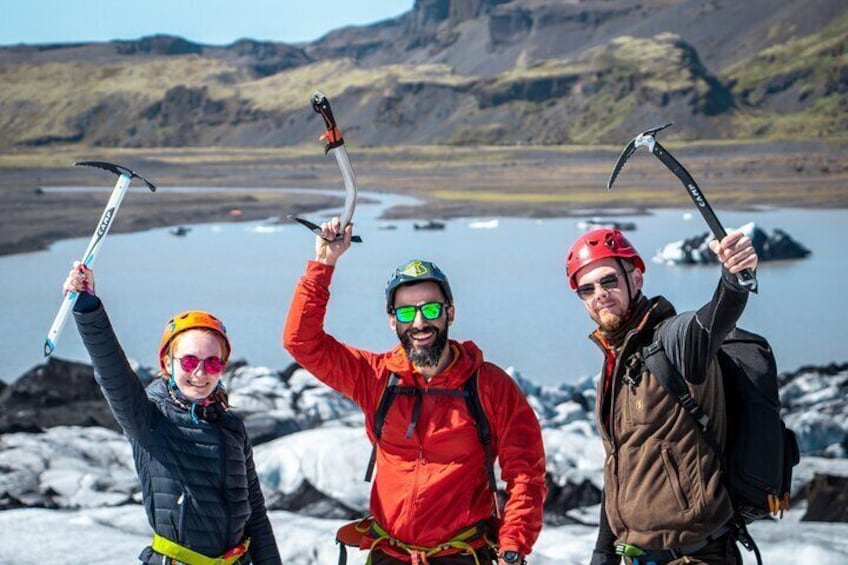 Glacier Hike at Solheimajokull in Small Group (6 pers max)