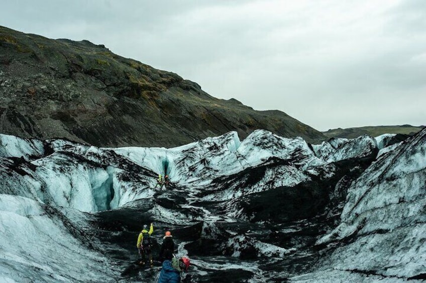 Glacier Hike at Solheimajokull in Small Group