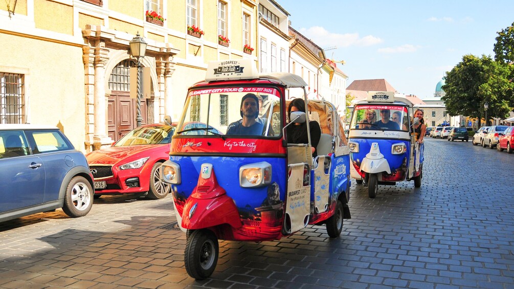 Tuk Tuk ride in Budapest