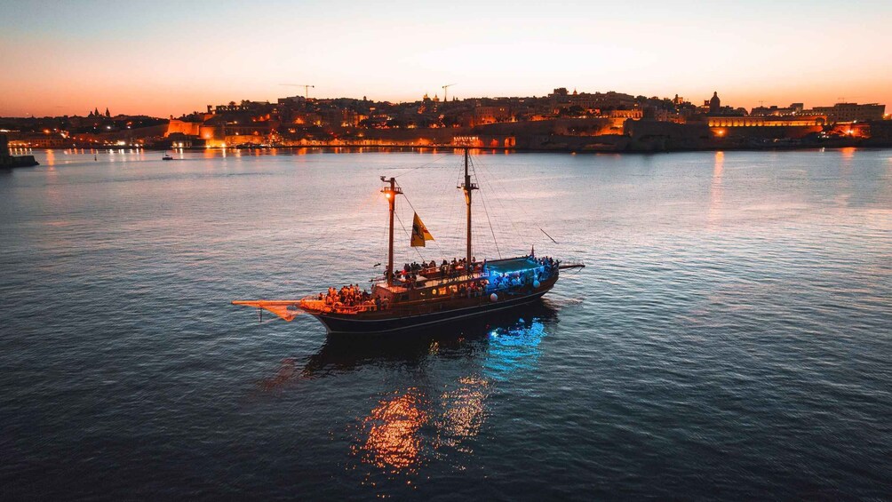 Picture 3 for Activity Malta: Lazy Pirate Boat Party with Drinks & Food