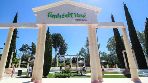 Vilamoura: Familie-golfspil i parken