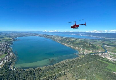 Bern: Private 54-Min Lakeland Helicopter Tour-up to 3 People